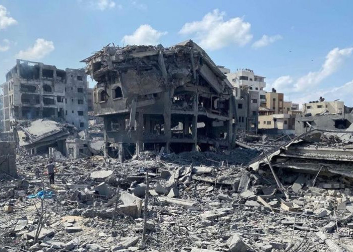Israel Bombardir Tempat Pengungsian Jabalia yang menampung Ribuan Pengungsi, Israel yakin Ada Hamas Disana