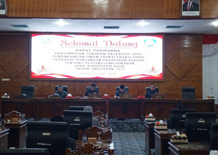 Pemkab Kaur Pastikan Tindak Lanjuti Masukan DPRD, Fokus Perkuat Tata Kelola dan Tingkatkan PAD
