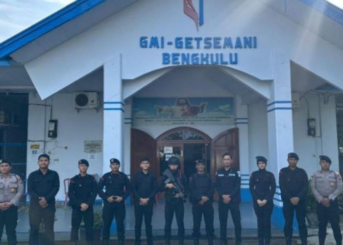 Biar Tenang Beribadah, Polda Bengkulu Terjunkan 250 Personel Amankan Paskah