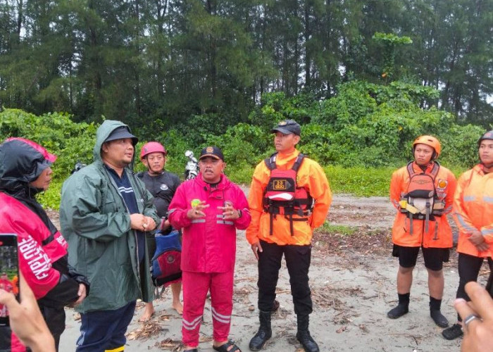 Pencarian Nelayan Tenggelam di Pantai Muara Jenggalu Terus Berlanjut