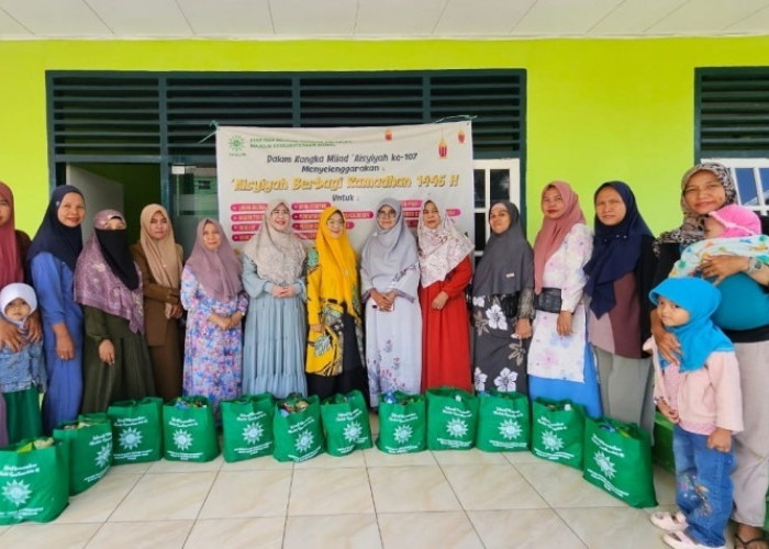 Pimpinan Wilayah Aisyiyah Wilayah Bengkulu Berbagi Berkah Ramadhan 1446 Hijriah