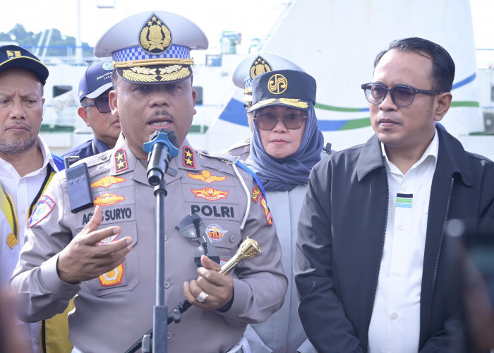 PT Jasa Raharja Bersama Korlantas POLRI dan Stakeholder Tinjau Kesiapan Pelabuhan Bakauheni-Merak untuk Operas