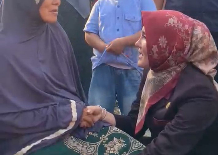 Di Antara Puing dan Abu, Vinna Ledy Anggraheni Datangi Ibu Beti: Saya Datang Sebagai Keluarga