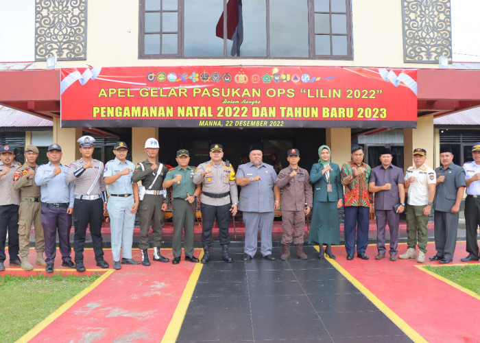 Polres Bengkulu Selatan Siap Amankan Natal dan Tahun Baru 