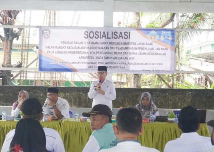 Seluruh Kades di Seluma Diminta Dukung Desa Ramah Anak