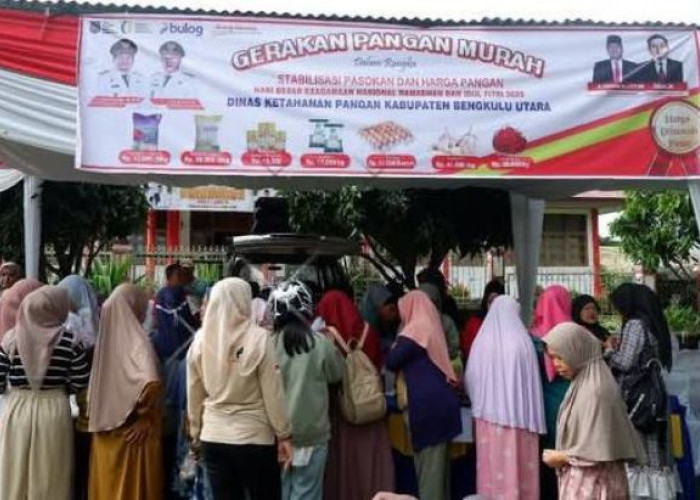 Pemkab Bengkulu Utara Gelar Pangan Murah, Dibuka Langsung oleh Bupati Arie Septia