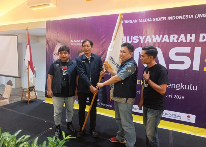 Dedy Hardiansyah Pimpin JMSI Bengkulu 2026–2031, Terpilih Aklamasi