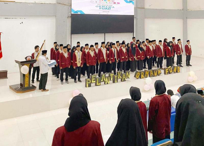 Sukses, Pelantikan Organisasi Mahasiswa  Fakultas Ushuludin Adab dan Dakwah UINFAS Bengkulu