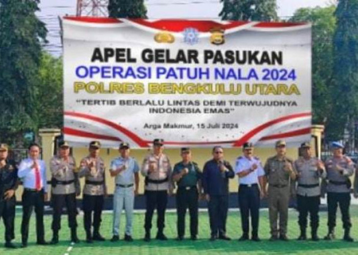 Operasi Patuh Nala 2024 Polres Bengkulu Utara Dimulai