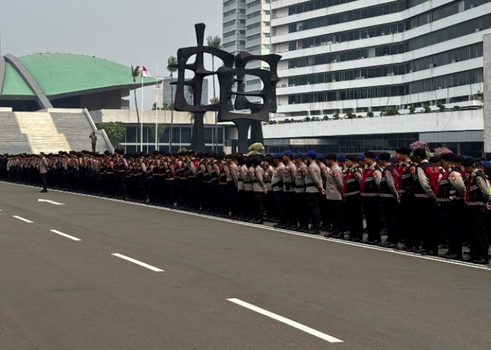  5.955 Personel Gabungan Dikerahkan Hadapi Demo Mahasiswa