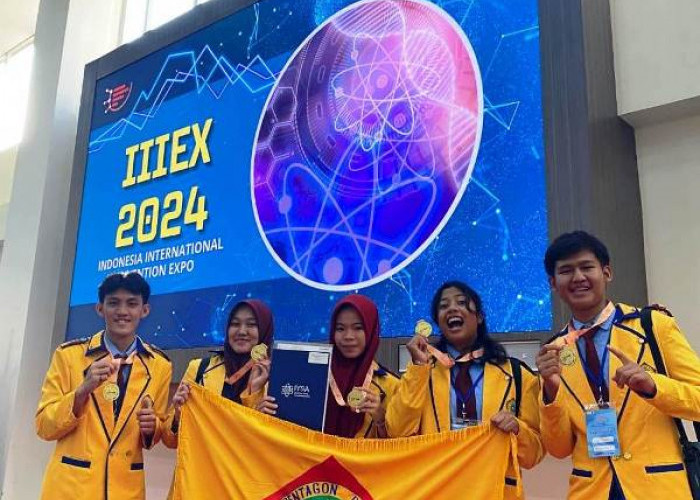   SMAN 10 Pentagon Kaur  Raih Medali Emas Dalam Ajang Indonesia International Invention Expo 2024