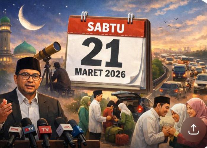 Pemerintah Tetapkan Lebaran Jatuh pada Sabtu, 21 Maret 2026