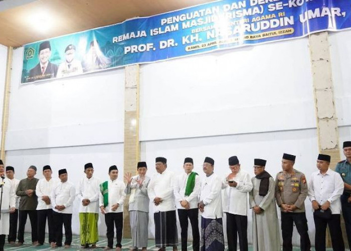  Gandeng Menteri Agama, Walikota Bengkulu Hidupkan Kembali Peran Remaja Masjid
