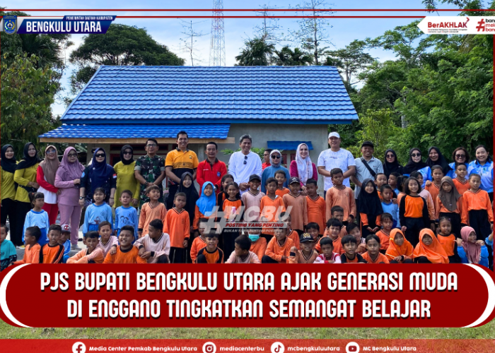  Pjs Bupati Bengkulu Utara   Ajak Generasi Muda Enggano Tingkatkan Semangat Belajar