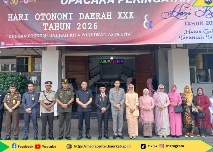 Pemkab Kaur Peringati Hari Otonomi Daerah  dan Hari Kartini 