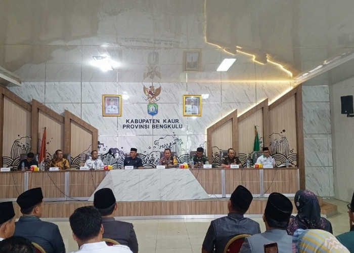 Ini Pesan Bupati Kabupaten Kaur Saat Rapat Persiapan Pilkada 2024