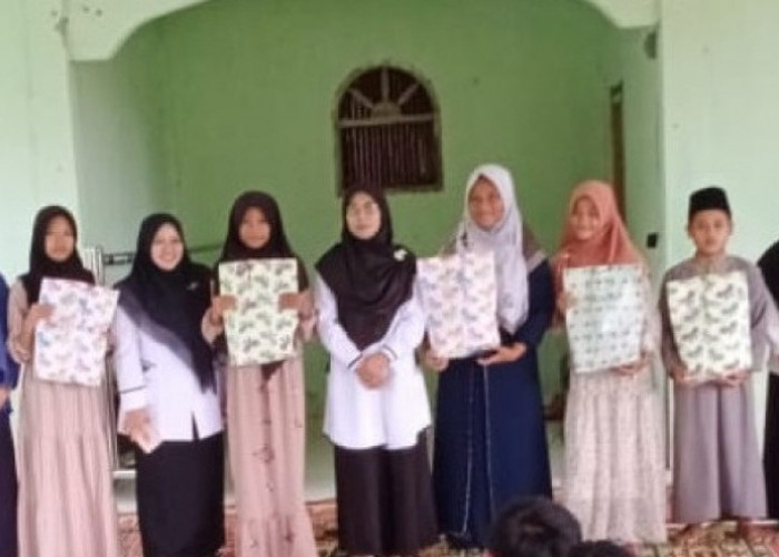 Penuh Khidmat, Peringatan Maulid Nabi Muhammad SAW di MTs Qaryatul Jihad Bengkulu Tengah