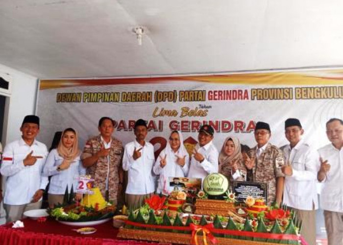 Gerindra Bengkulu Siap Menang Pileg dan Jadikan Prabowo Presiden