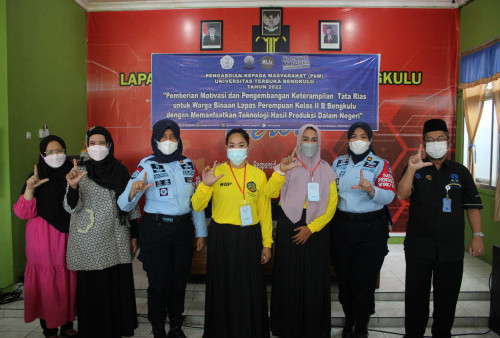  Universitas Terbuka Bengkulu Laksanakan Pengabdian Masyarakat di Lapas Perempuan Kelas IIB Bengkulu
