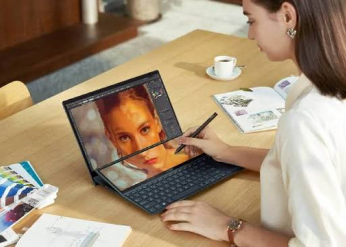 ASUS Zenbook Duo 14 UX482E, Laptop Ideal Dengan Layar Primer dan Fitur VGA Intel Graphics
