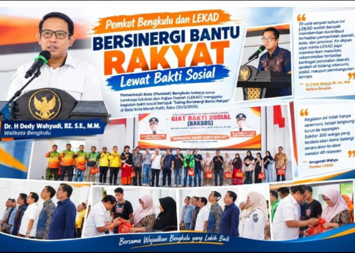 HUT LEKAD Ke-4 Salurkan Bansos, Sekitar 300 Warga Terdata Membutuhkan Bantuan