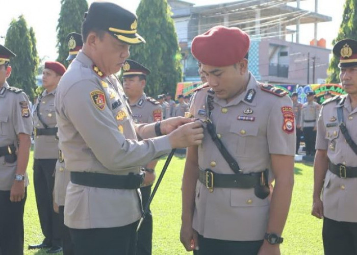 Delapan  Perwira Polres Bengkulu Selatan  Mengemban Tugas Baru