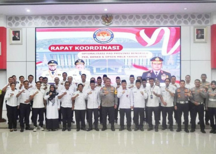 Pemprov dan Polda Bengkulu Fokus Optimalisasi Pendapatan Asli Daerah