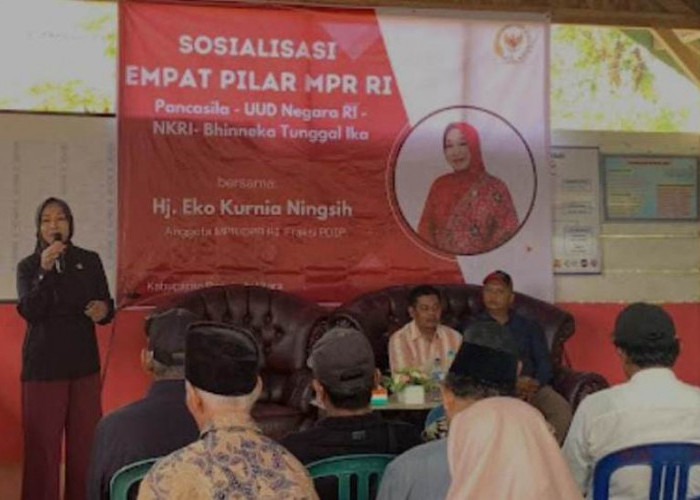 Anggota DPR RI Eko Kurnia Ningsih Sosialisasikan Empat Pilar MPR RI di Bengkulu Utara 