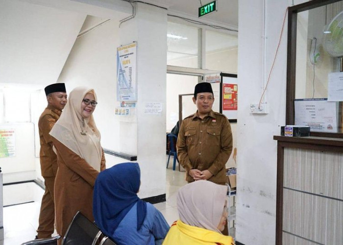 Hadiri Acara, Walikota Bengkulu Sempatkan Tanya  Kabar Pasien RSUD Harapan dan Doa