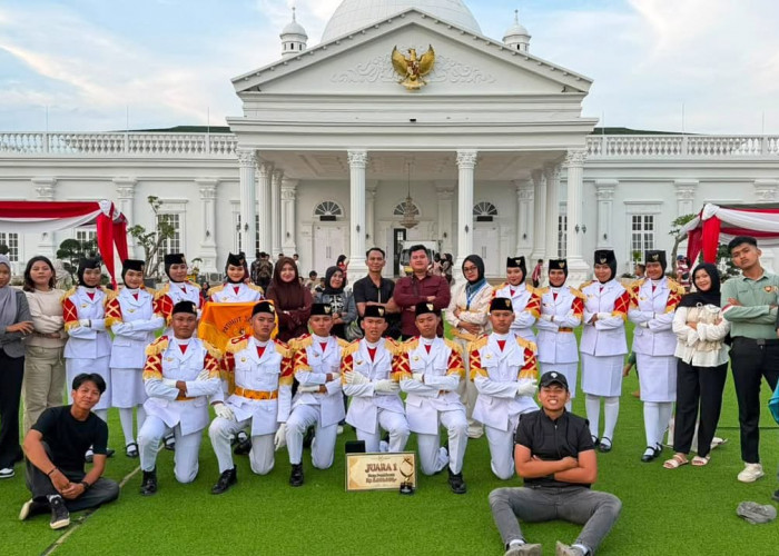 Juara 1 Tingkat Provinsi Bengkulu, Paskibra SMAN 3  Seluma Melaju ke Nasional