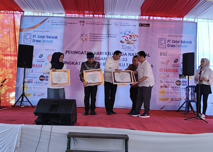 Bupati Kaur Gusril Pausi Hadiri Harganas 2026, Kabupaten Kaur Borong Lima Penghargaan Tingkat Provinsi