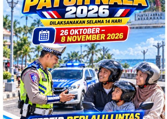 Polres Mukomuko Gelar Operasi Patuh Nala Tanggal 26 Oktober 2026, Yang Melanggar Ditindak