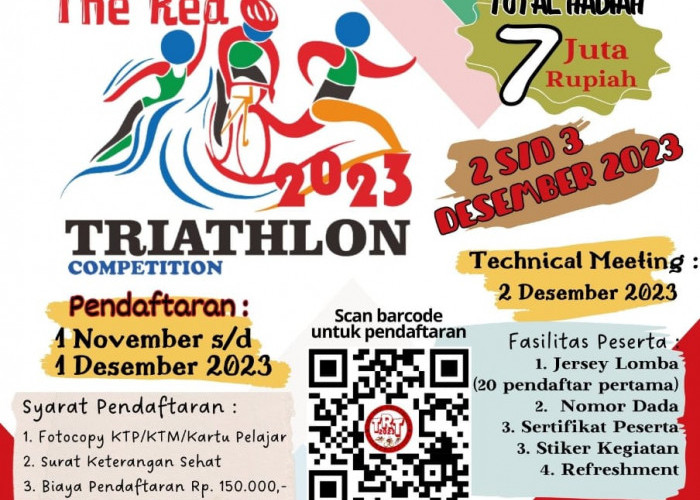 Ayo Daftar Kompetisi Triathlon di Kampus UNIB, Mumpung Masih Ada Waktu