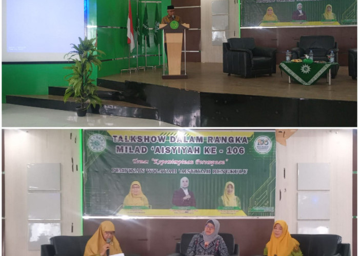 Ketua PWM Bengkulu Fazrul Hamidy Hadiri Talkshow Milad 'Aisyiyah ke-106