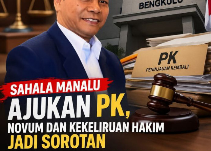 Eks Direktur Pengendali Risiko Kredit Bank Raya Sahala Manalu Ajukan PK