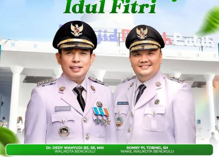 Sambut Idul Fitri 1447 H, Pemkot Bengkulu Gelar Salat Id di Masjid Merah Putih