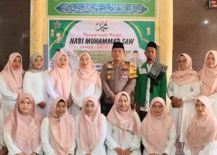 Polres Kaur Peringati Maulid Nabi Muhammad SAW