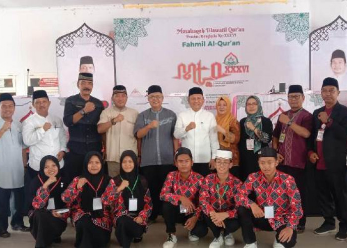 Luar Biasa,  Kafilah Bengkulu Utara Raih Juara 1 Putra dan Putri Cabang Fahmil Al-Qur'an 