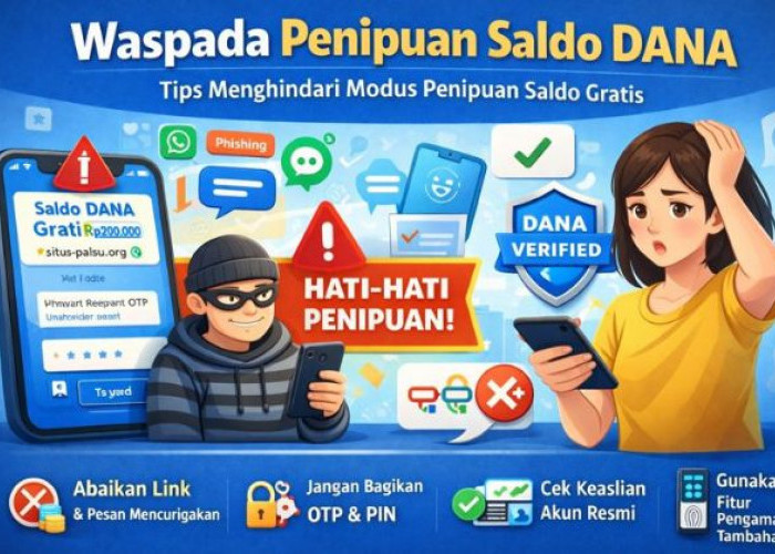 Waspada Modus Penipuan Saldo DANA, Ini Tips Aman bagi Pengguna