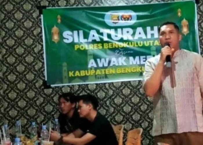  Polres Bengkulu Utara Terus Eratkan Tali Silaturahmi Bersama Awak Media