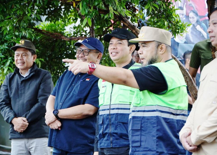 Gubernur dan Walikota Bengkulu Kompak Turun Bersama Atasi Masalah Banjir di Kota Bengkulu