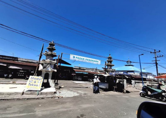 Pasar Panorama Kota Bengkulu Semakin Bersih dan Teratur
