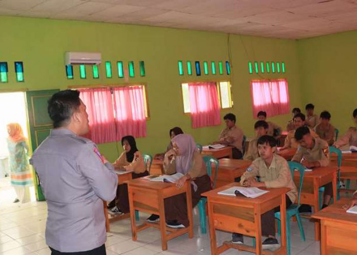 Ini Pesan Kapolres Kaur Saat Mengajar di SMA Muhammadiyah