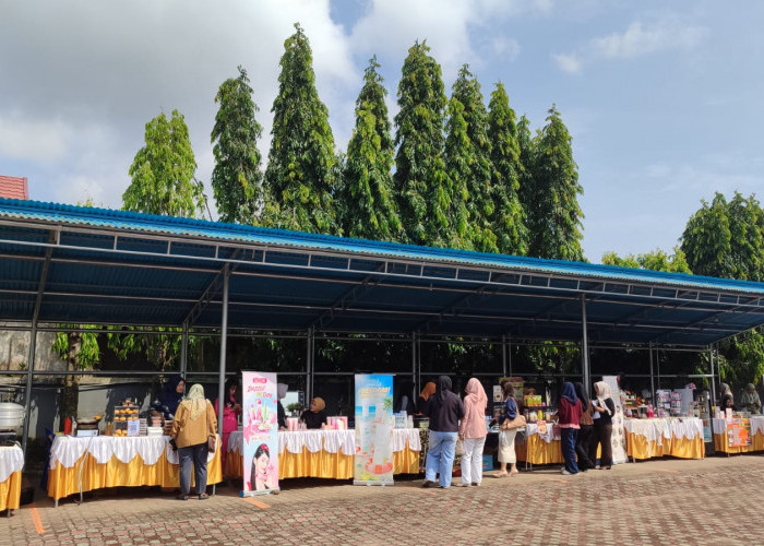 Djp Bengkulu Gelar Bazar Produk Unggulan UMKM Bengkulu Peringati HORI ke 80