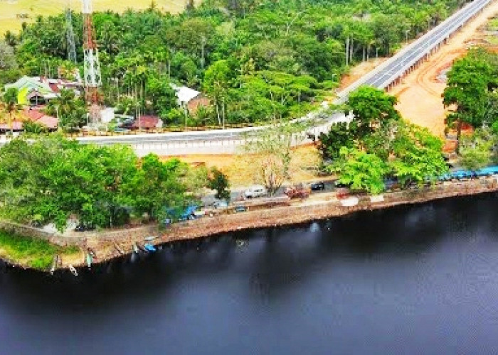 Akibat Efisiensi Anggaran, Proyek penataan kawasan Danau Dendam Tak Sudah Molor