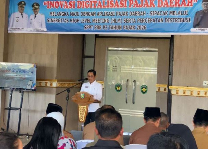 Manfaatkan Teknologi, Pemda Bengkulu Selatan Luncurkan Sipacak, Permudah Pembayaran Pajak