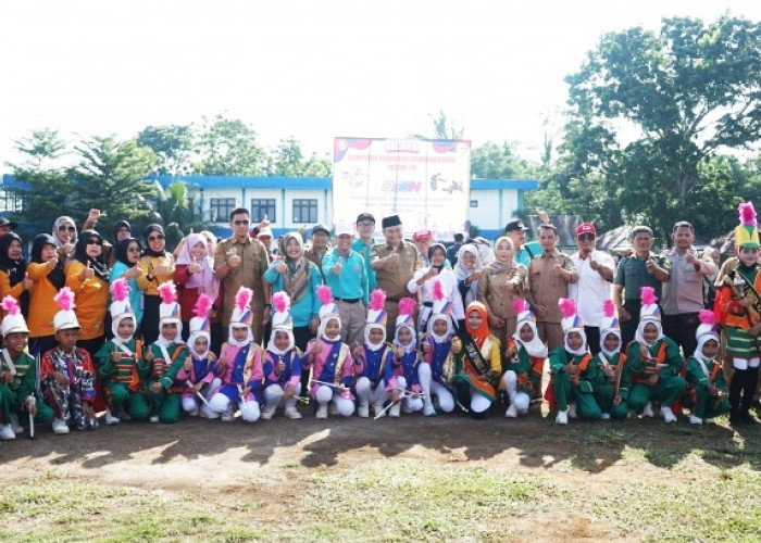 Dibuka Sekda, Seleksi  Olimpiade Olahraga  Siswa Nasional SD Tingkat Kabupaten Bengkulu Tengah Digelar