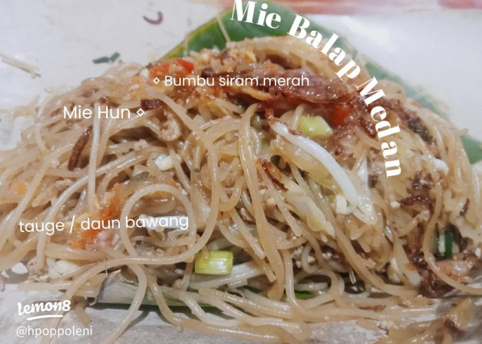 Bihun balap, makanan khas medan yang enak dan bikin nagih, Yuk simak resepnya disini!!