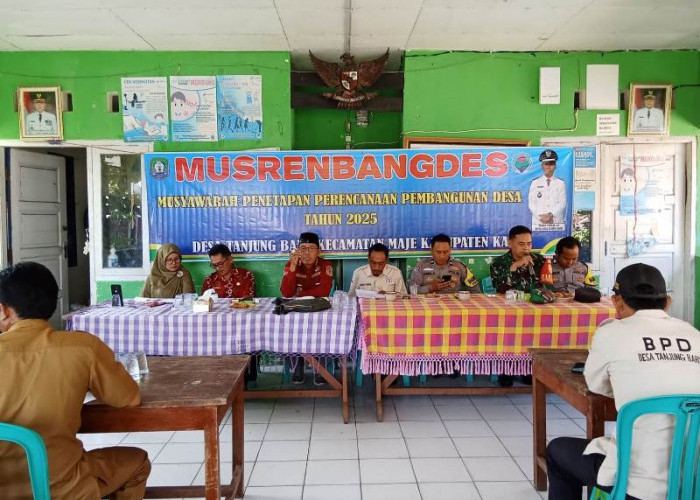 Matangkan Program Kerja  2025, Desa  Tanjung Baru Gelar Musrenbangdes 