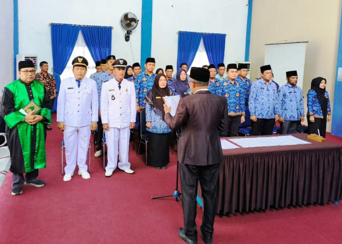 30 Hari Sebelum Masa Jabatan Berakhir, Walikota Helmi Mutasi 16 Pejabat  Kota Bengkulu